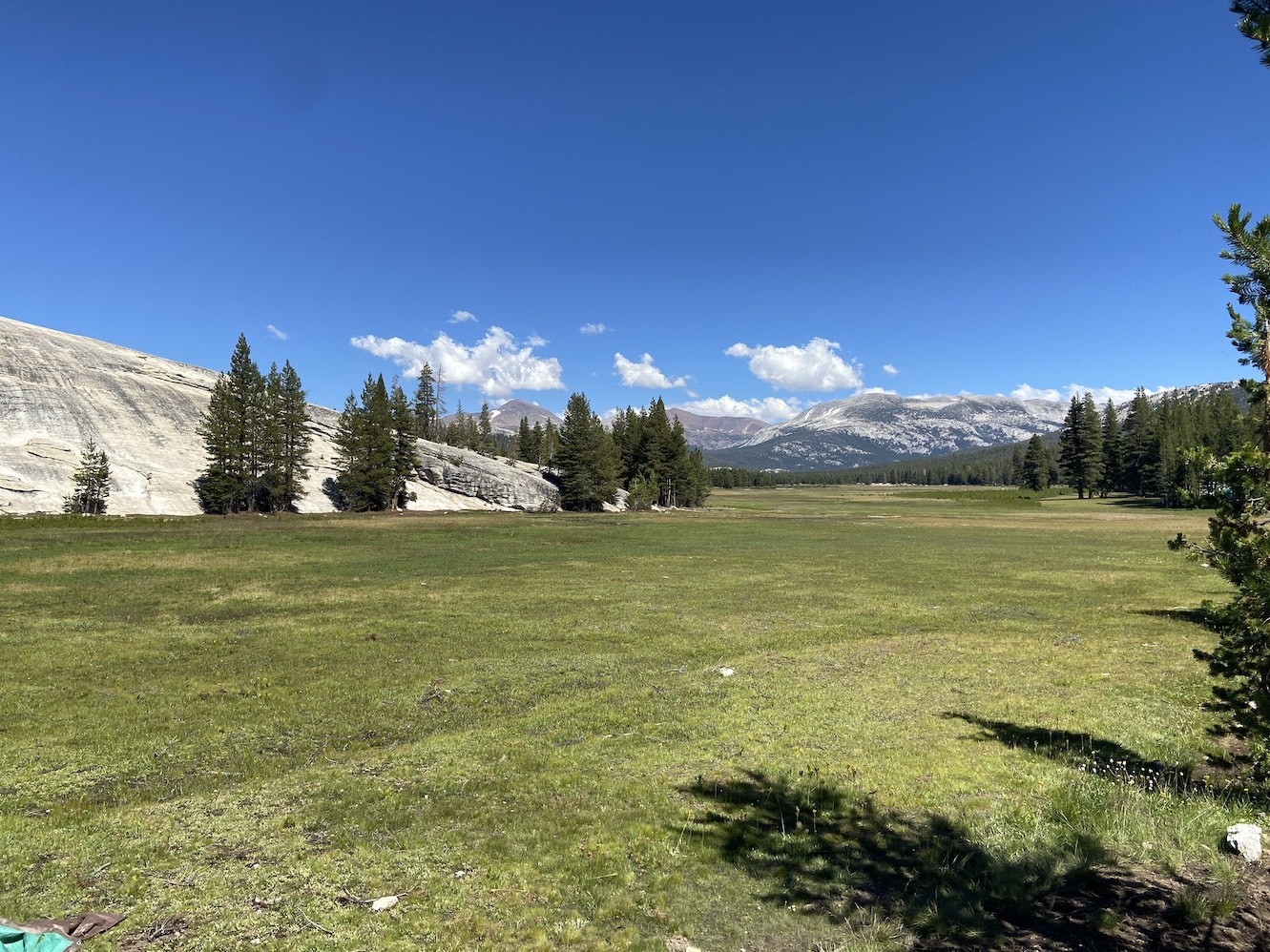 Pothole Dome and Tuolumne Meadows