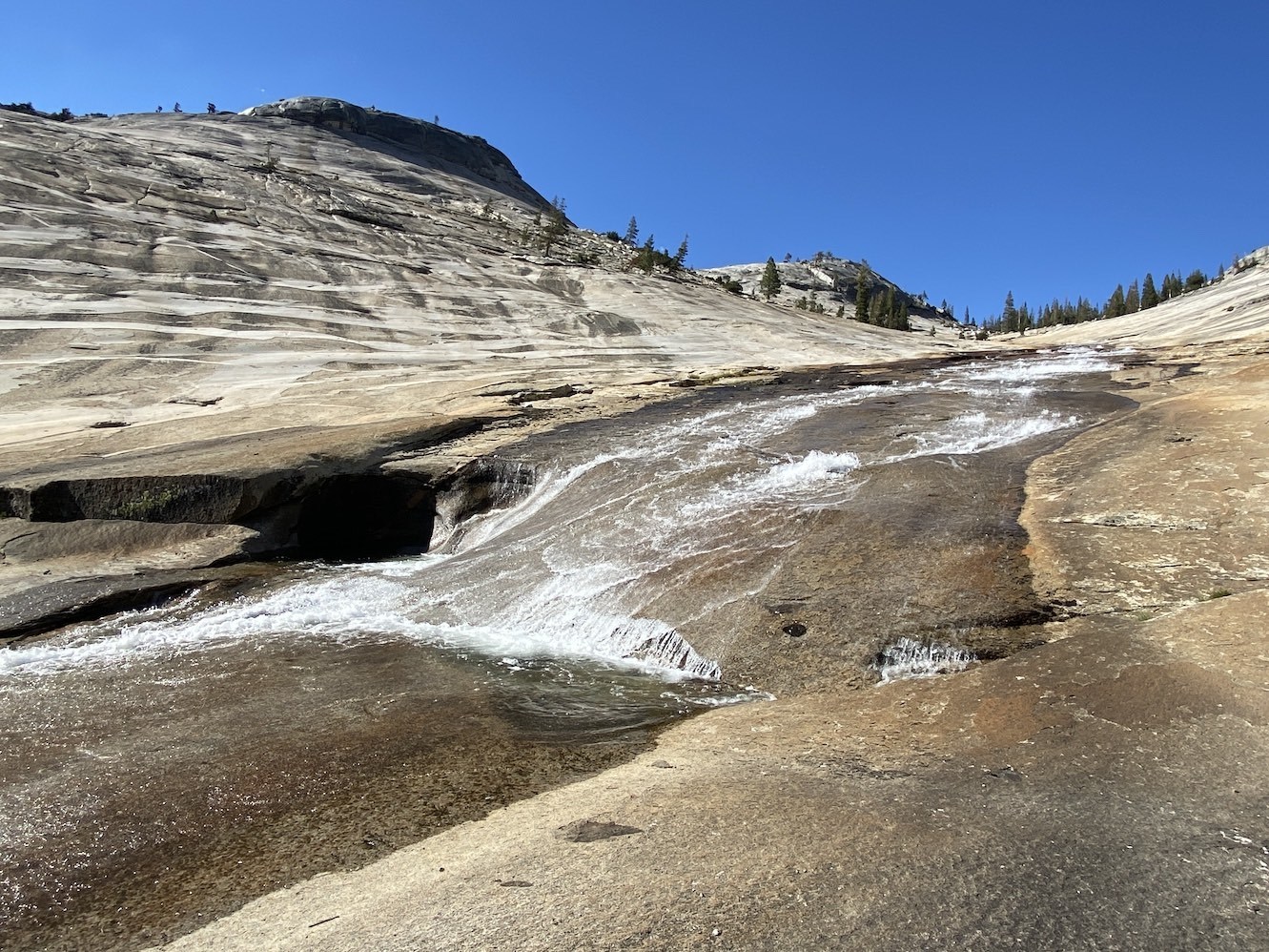 Tenaya Creek slide