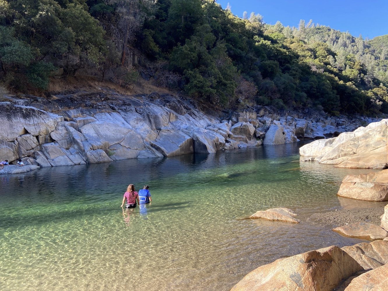 Swimming hole downstream of Point of Interest #1